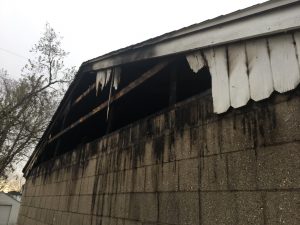 Garage fire Wyoming, MI